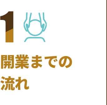 開業までの流れ